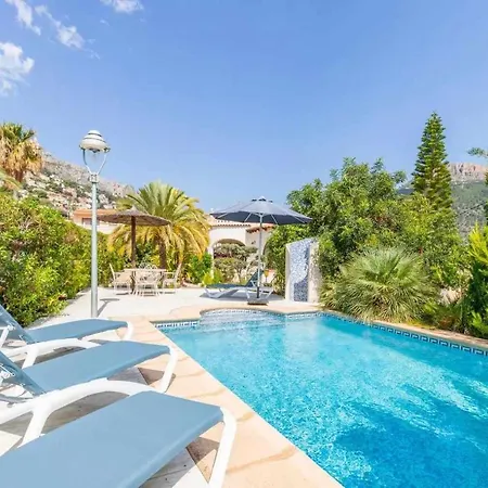 Sunny En Con Piscina Jardin Y Playas 빌라 칼페